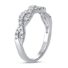 Thumbnail Image 2 of Diamond Anniversary Ring 1/2 ct tw Round 10K White Gold