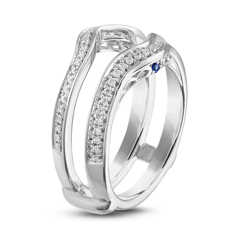 Vera Wang WISH Diamond Enhancer Ring 1/4 ct tw Round 14K White Gold