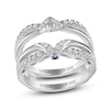 Thumbnail Image 0 of Vera Wang WISH Diamond Enhancer Ring 3/8 ct tw Round 14K White Gold