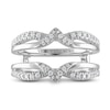 Thumbnail Image 2 of Vera Wang WISH Diamond Enhancer Ring 3/8 ct tw Round 14K White Gold