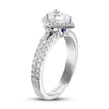 Thumbnail Image 2 of Vera Wang WISH Diamond Engagement Ring 1-1/5 ct tw Pear-shaped/Round Platinum