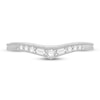 Thumbnail Image 3 of Diamond Enhancer Ring 1/8 ct tw Round/Baguette 14K White Gold