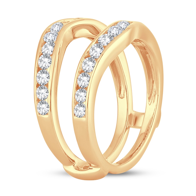 Main Image 2 of Diamond Enhancer Ring 1 ct tw Round 14K Yellow Gold