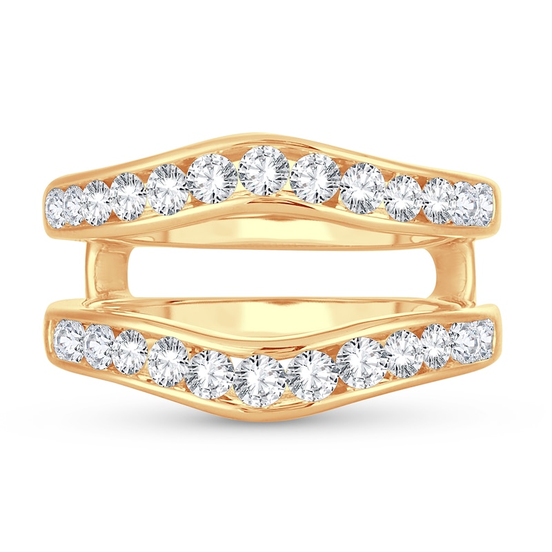 Main Image 3 of Diamond Enhancer Ring 1 ct tw Round 14K Yellow Gold