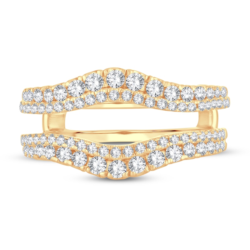 Main Image 3 of Diamond Enhancer Ring 3/4 ct tw Round 14K Yellow Gold