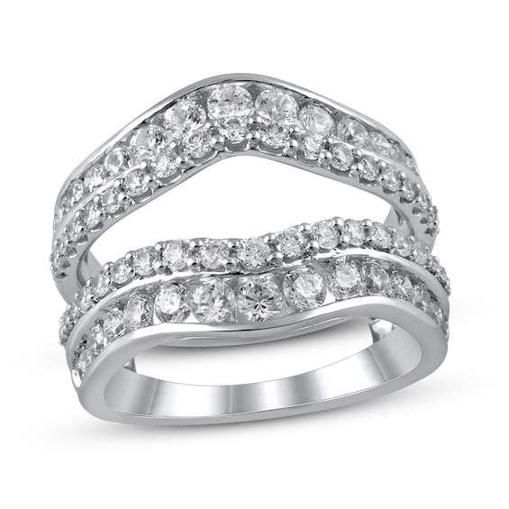 Diamond Enhancer Ring 1-3/4 ct tw Round 14K White Gold | Jared