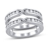 Thumbnail Image 1 of Diamond Enhancer Ring 1 ct tw Round 14K White Gold