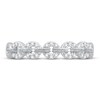 Thumbnail Image 3 of Diamond Anniversary Ring 1/8 ct tw Round 10K White Gold