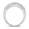 Thumbnail Image 2 of 3 Row Diamond Band 2-1/2 ct tw Round 14K White Gold