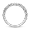 Thumbnail Image 2 of Filigree Design Anniversary Band 14K White Gold