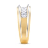 Thumbnail Image 3 of Diamond Ring 1 ct tw Round 10K Two-Tone Gold