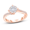 Thumbnail Image 1 of Diamond Ring 1/3 ct tw Round 14K Rose Gold