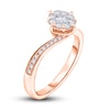 Thumbnail Image 3 of Diamond Ring 1/3 ct tw Round 14K Rose Gold