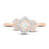 Thumbnail Image 1 of Diamond Promise Ring 1/5 ct tw Round 10K Rose Gold