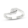 Thumbnail Image 0 of Diamond 3-Stone Ring 1/6 ct tw Round 10K White Gold