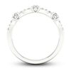 Thumbnail Image 3 of Diamond 3-Stone Ring 1/2 ct tw Round 10K White Gold