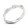 Thumbnail Image 4 of Diamond 3-Stone Ring 1/2 ct tw Round 10K White Gold