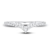 Thumbnail Image 3 of Diamond Chevron Anniversary Band 1/5 ct tw Round 14K White Gold