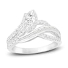 Thumbnail Image 1 of Diamond Ring 1 ct tw Marquise/Round/Baguette 14K White Gold