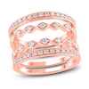 Thumbnail Image 1 of Diamond Enhancer Ring 1/2 ct tw Round 14K Rose Gold