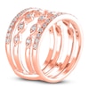 Thumbnail Image 2 of Diamond Enhancer Ring 1/2 ct tw Round 14K Rose Gold