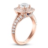 Thumbnail Image 2 of Vera Wang WISH Diamond Engagement Ring 1-1/2 ct tw Round 14K Rose Gold