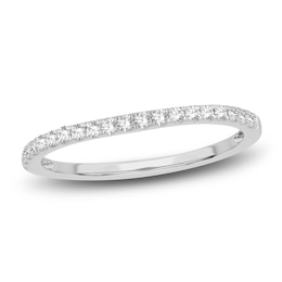 Diamond Wedding Band 1/4 ct tw Round 14K White Gold