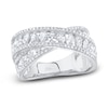 Thumbnail Image 1 of Shy Creation Diamond Ring 1-1/2 ct tw Round/Pear 14K White Gold SC55023220