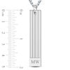 Thumbnail Image 2 of Men's Engravable Pendant Necklace Sterling Silver 22&quot;