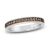 Thumbnail Image 1 of Le Vian Chocolate Diamond Ring 3/8 ct tw Round 14K Vanilla Gold