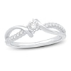 Thumbnail Image 0 of Diamond Promise Ring 1/6 ct tw Round 14K White Gold