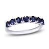 Thumbnail Image 1 of Natural Blue Sapphire Ring 14K White Gold