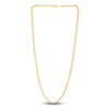 Thumbnail Image 2 of Semi-Solid Bismark Chain Necklace 14K Yellow Gold 20&quot; 3.5mm