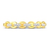 Thumbnail Image 9 of Diamond 3-Piece Stackable Ring 1/10 ct tw Round 14K Two-Tone Gold