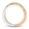 Thumbnail Image 3 of Diamond Ring 1/4 ct tw Round 14K Two-Tone Gold