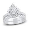 Thumbnail Image 1 of Pear-Shaped Diamond Bridal Set 1 ct tw 14K White Gold