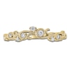 Thumbnail Image 2 of Diamond Milgrain Swirl Anniversary Ring 1/10 ct tw 14K Yellow Gold