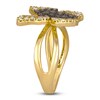 Thumbnail Image 3 of Le Vian Diamond Butterfly Ring 1-1/4 ct tw 14K Honey Gold