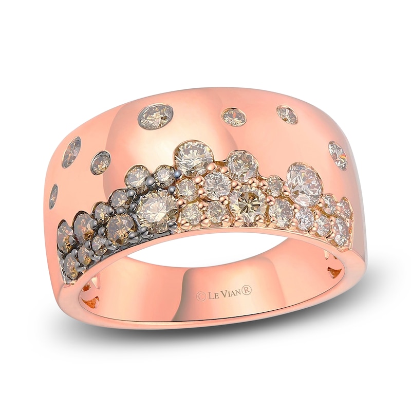 Main Image 1 of Le Vian Tramonto D'Oro Diamond Ring 7/8 ct tw 14K Strawberry Gold