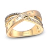 Thumbnail Image 1 of Le Vian Tramonto D'Oro Diamond Crossover Ring 1/2 ct tw 14K Honey Gold