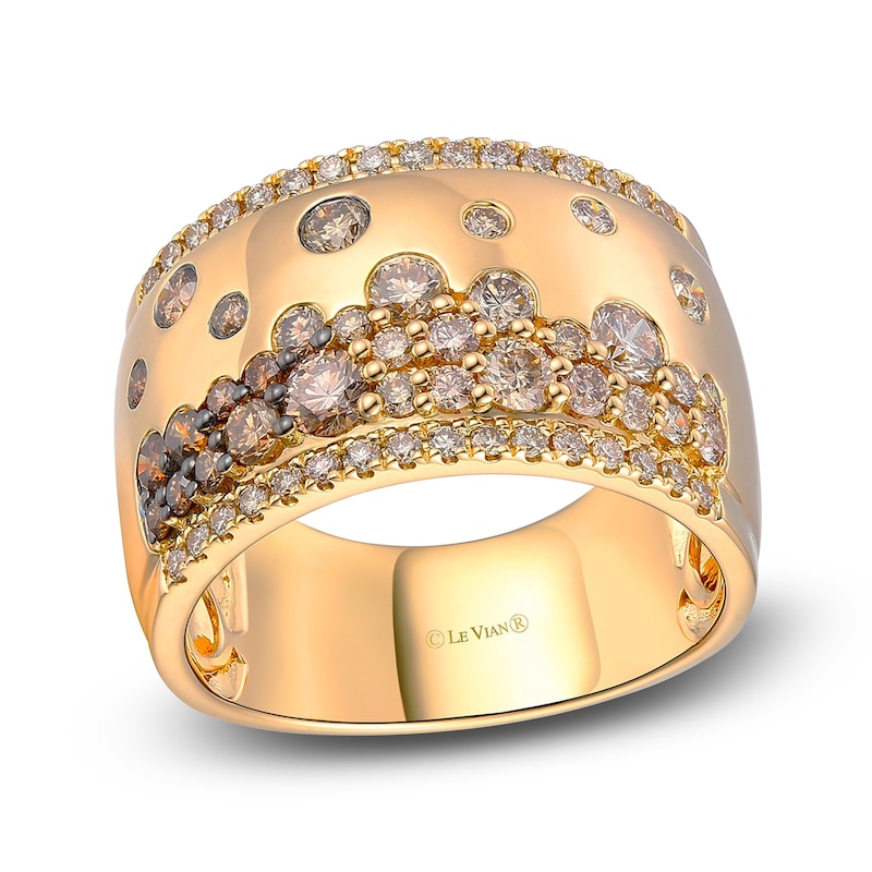 Main Image 1 of Le Vian Tramonto D'Oro Diamond Ring 1-1/6 ct tw 14K Honey Gold