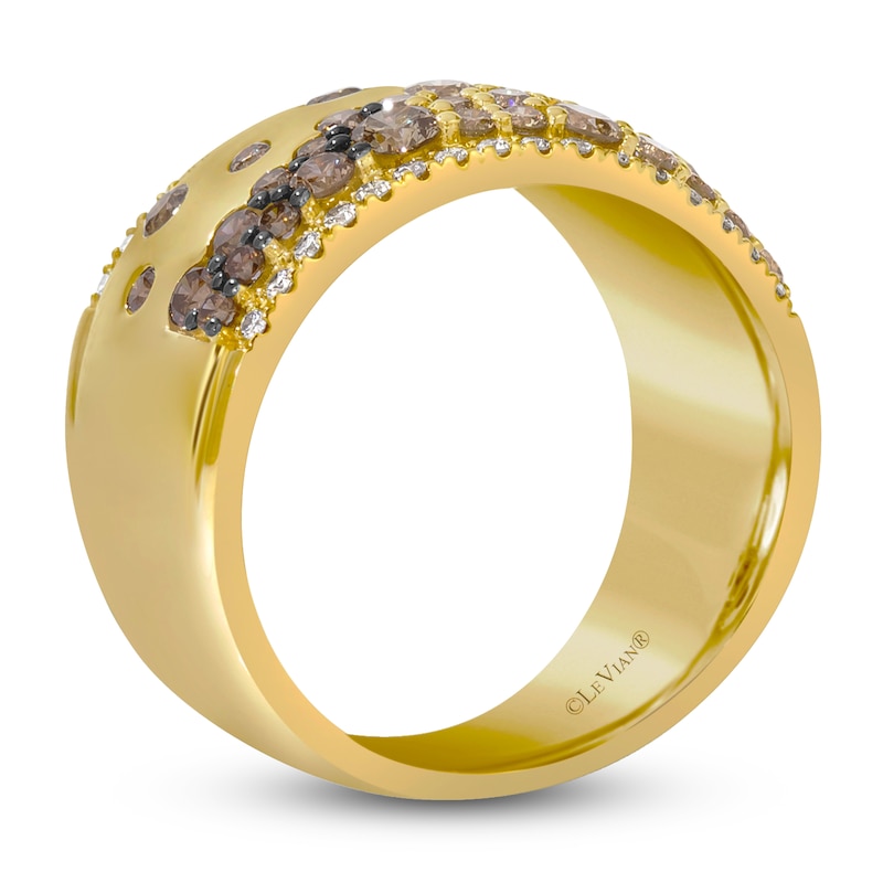 Main Image 2 of Le Vian Tramonto D'Oro Diamond Ring 1-1/6 ct tw 14K Honey Gold