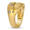 Thumbnail Image 3 of Le Vian Tramonto D'Oro Diamond Domed Ring 1/4 ct tw 14K Honey Gold