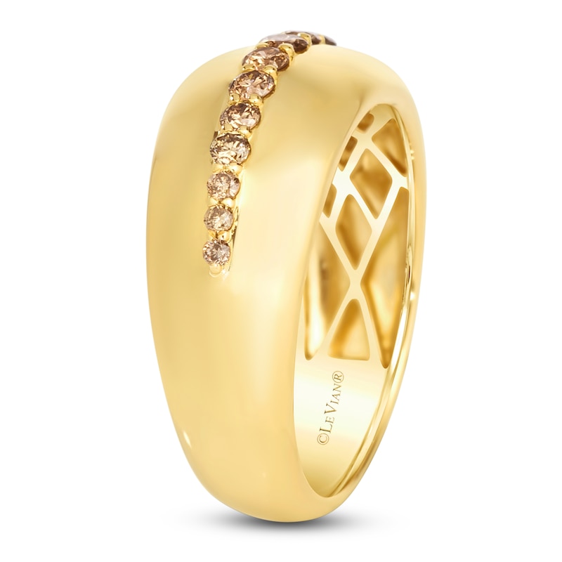 Le Vian Graduated Diamond Ring 1/3 ct tw 14K Honey Gold