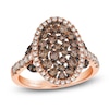 Thumbnail Image 0 of Le Vian Multi-Diamond Oval Ring 1-1/5 ct tw 14K Strawberry Gold