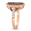 Thumbnail Image 1 of Le Vian Multi-Diamond Oval Ring 1-1/5 ct tw 14K Strawberry Gold