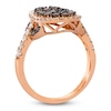 Thumbnail Image 2 of Le Vian Multi-Diamond Oval Ring 1-1/5 ct tw 14K Strawberry Gold