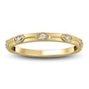 Thumbnail Image 3 of Lab-Created Diamond Anniversary Ring Three-Piece Gift Set 1/4 ct tw 14K Yellow Gold