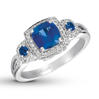 Le Vian Sapphire Ring 1/4 ct tw Diamonds 14K Vanilla Gold | Jared