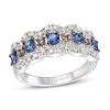 Thumbnail Image 1 of Le Vian Natural Blue Sapphire Ring 3/8 ct tw Diamonds 14K Vanilla Gold